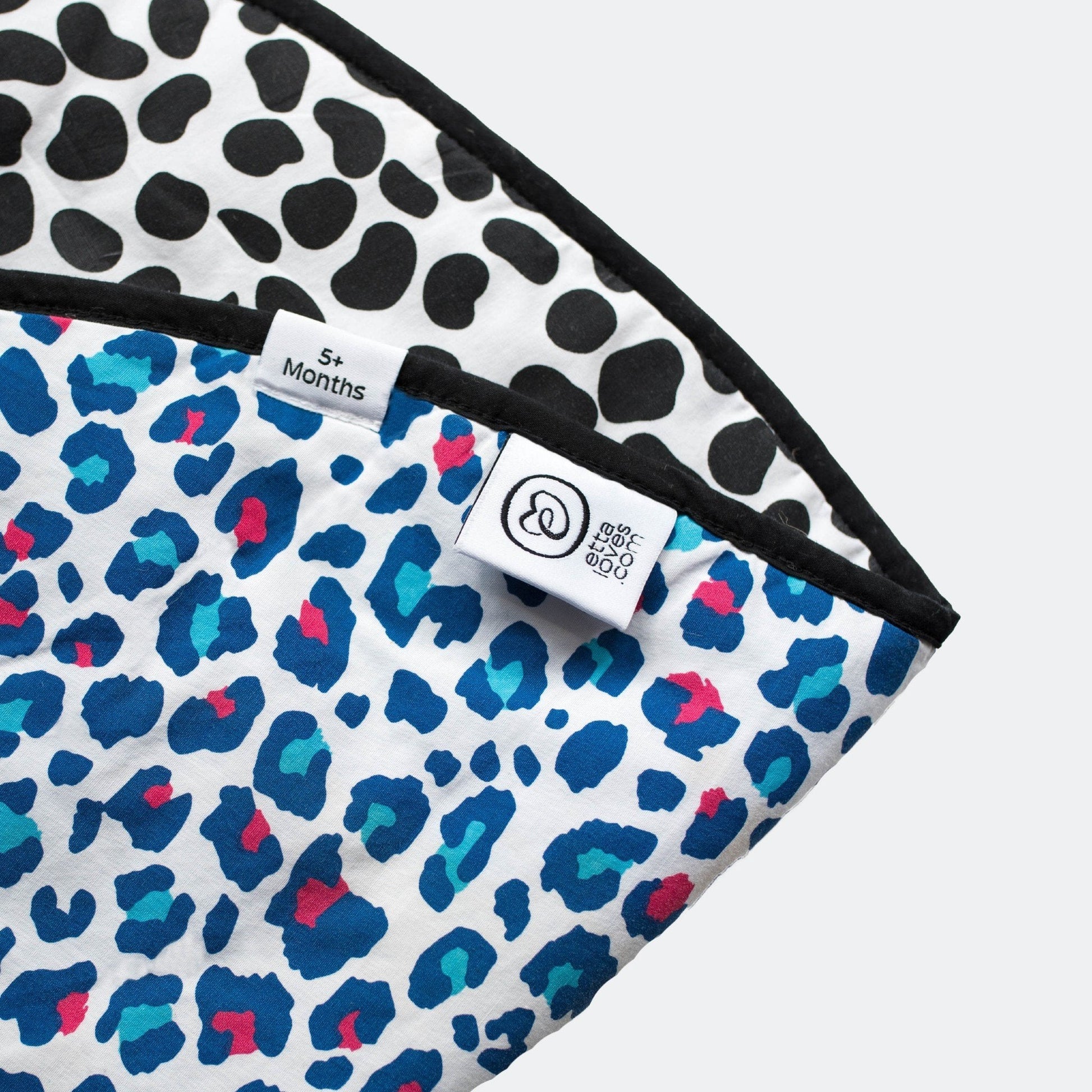Etta Loves Sensory Reversible Baby Playmat - Animal Print
