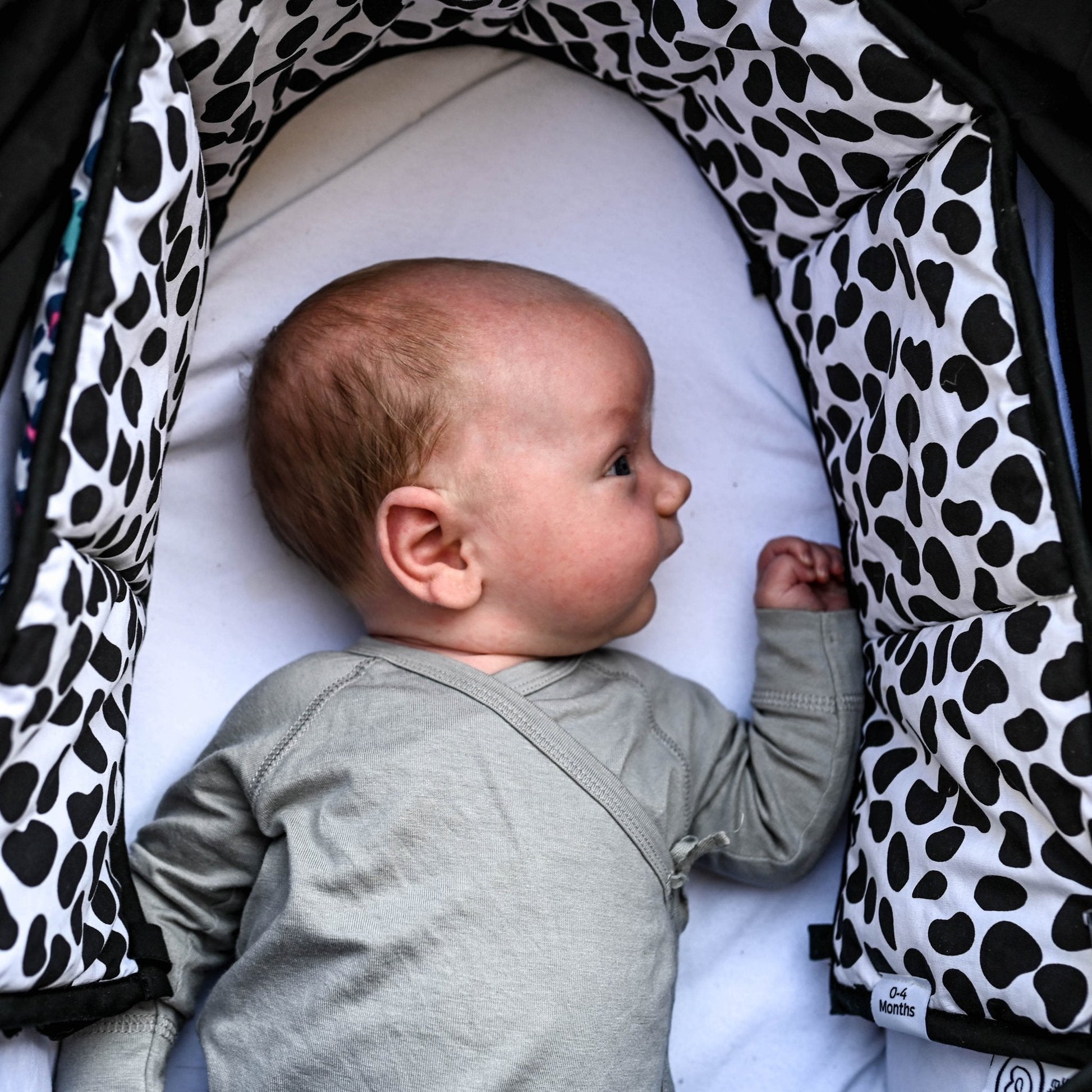Etta Loves Reversible Baby Sensory Strip - Animal Print