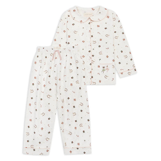 Avery Row - Printed Jersey Onesie, Wild Chamomile