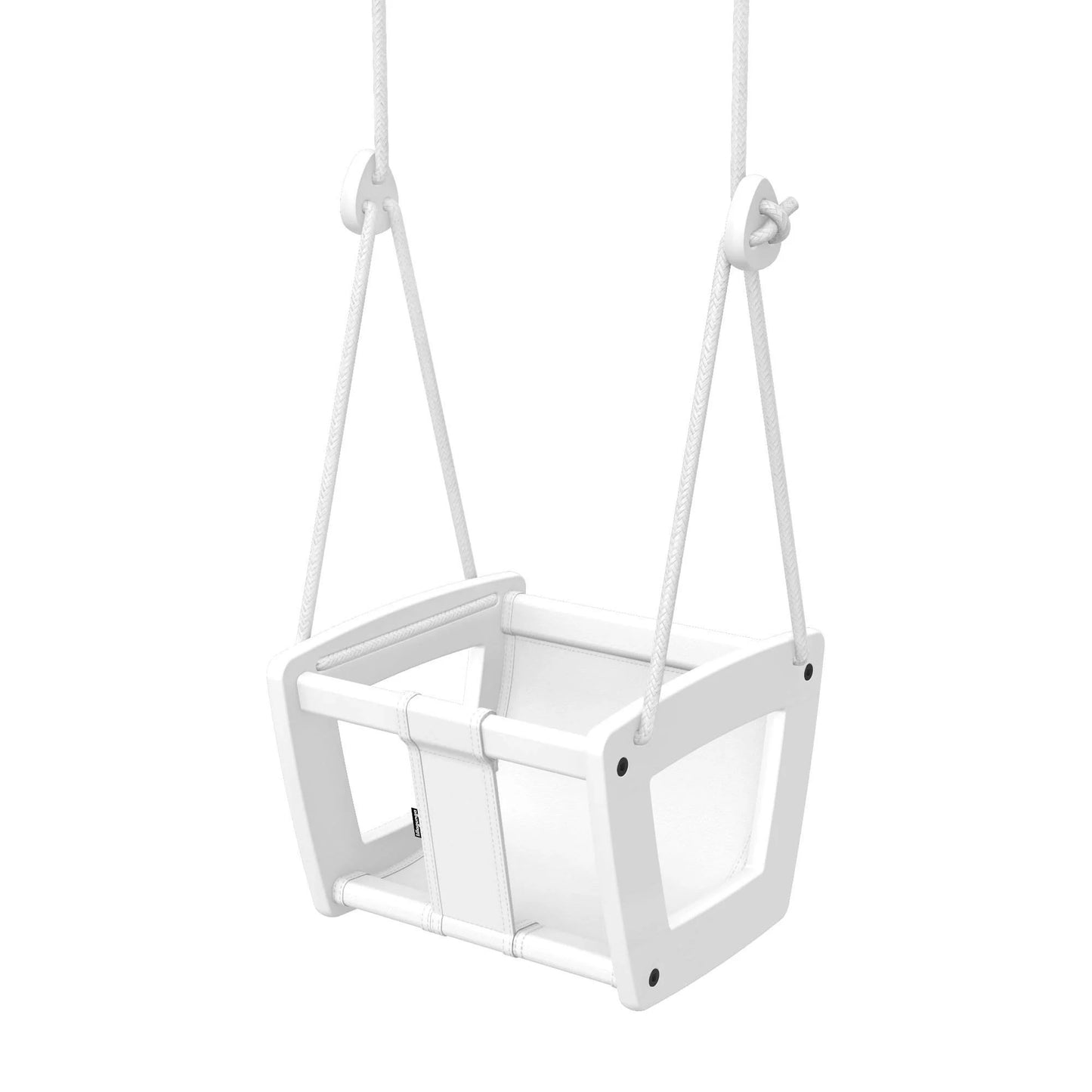 Lillagunga Wooden Indoor Toddler Swing - White Birch