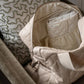 Avery Row Baby Changing Bag with Pram Clips - Natural