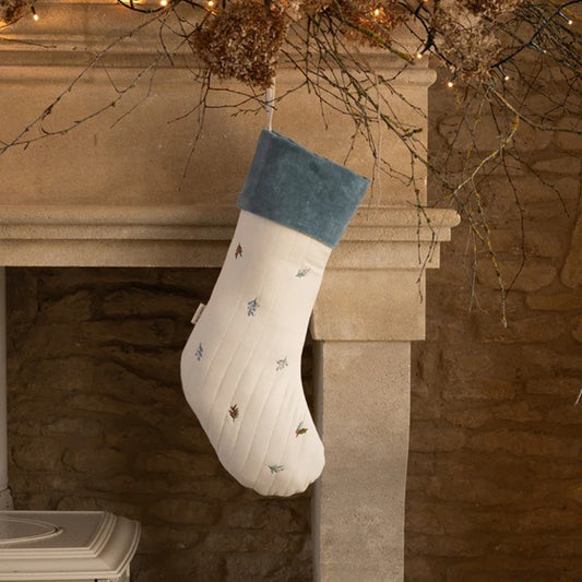 Avery Row Christmas Stocking - Winter Sprigs