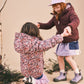 Toastie Kids Ecoreversible Puffer Jacket - Floral Black Cherry