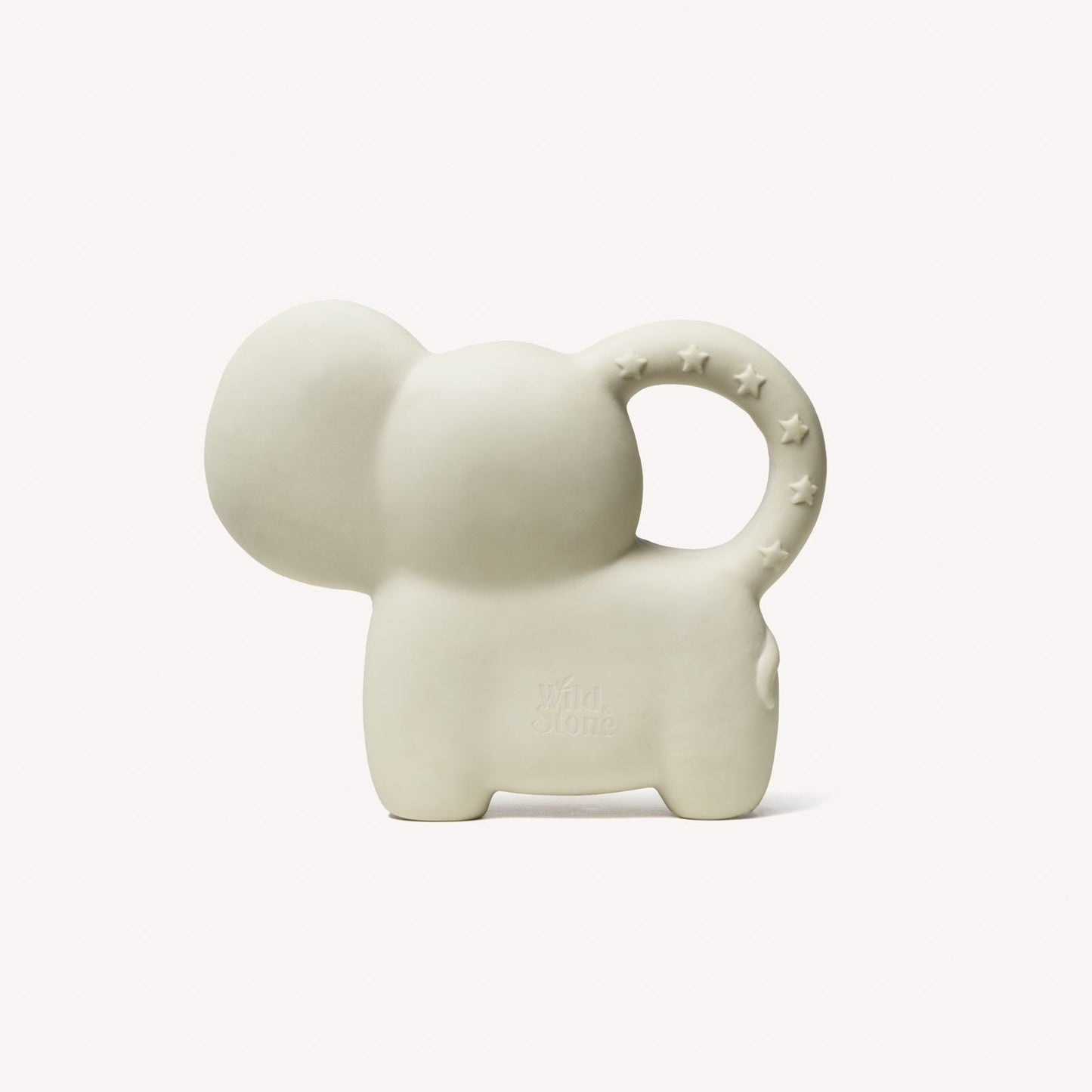 Wild & Stone Natural Rubber Teether - Elephant