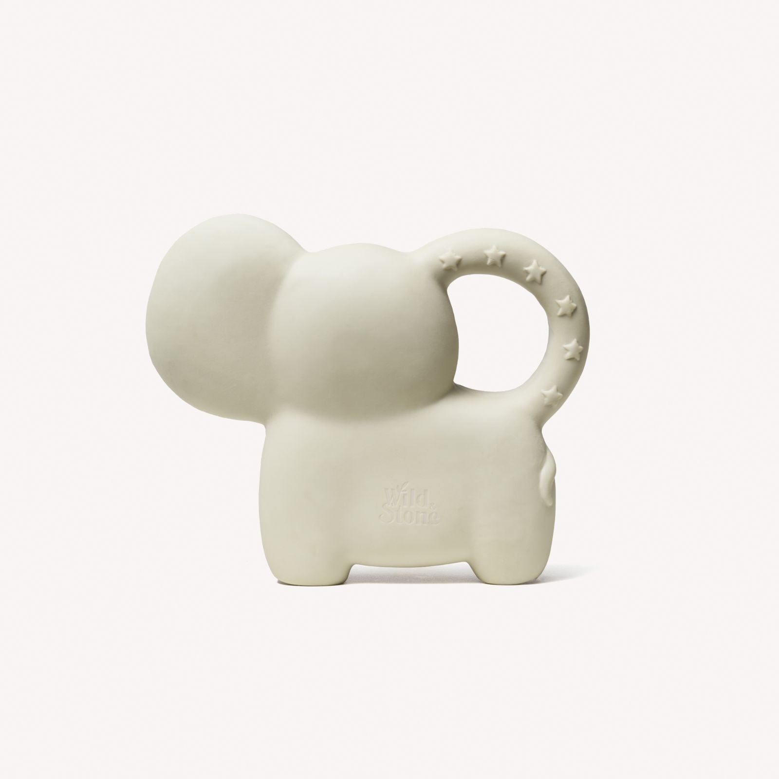 Wild & Stone Natural Rubber Teether - Elephant
