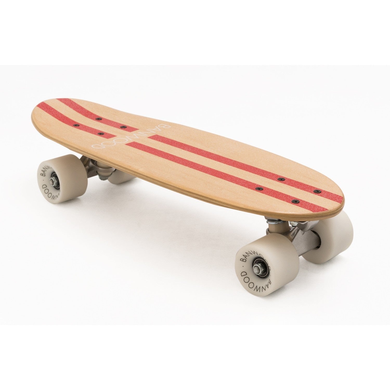 Banwood Skateboard + Protective Gear - Red