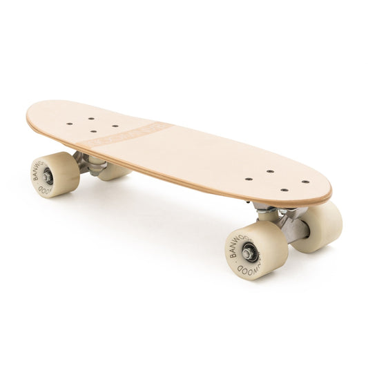 Banwood Skateboard + Protective Gear - Cream