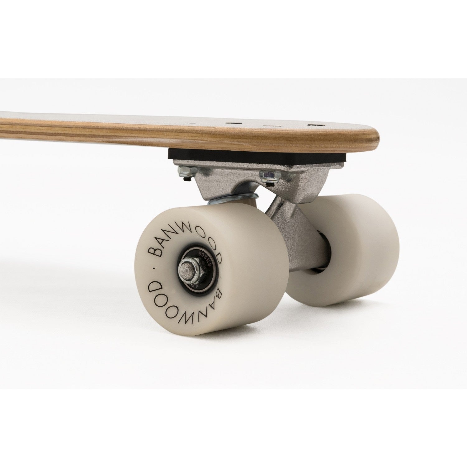 Banwood Skateboard + Protective Gear - White