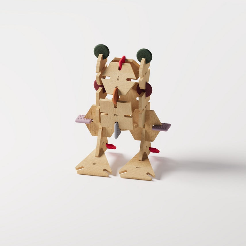 Bavvic Wooden Dreamer Set - 64 Pcs