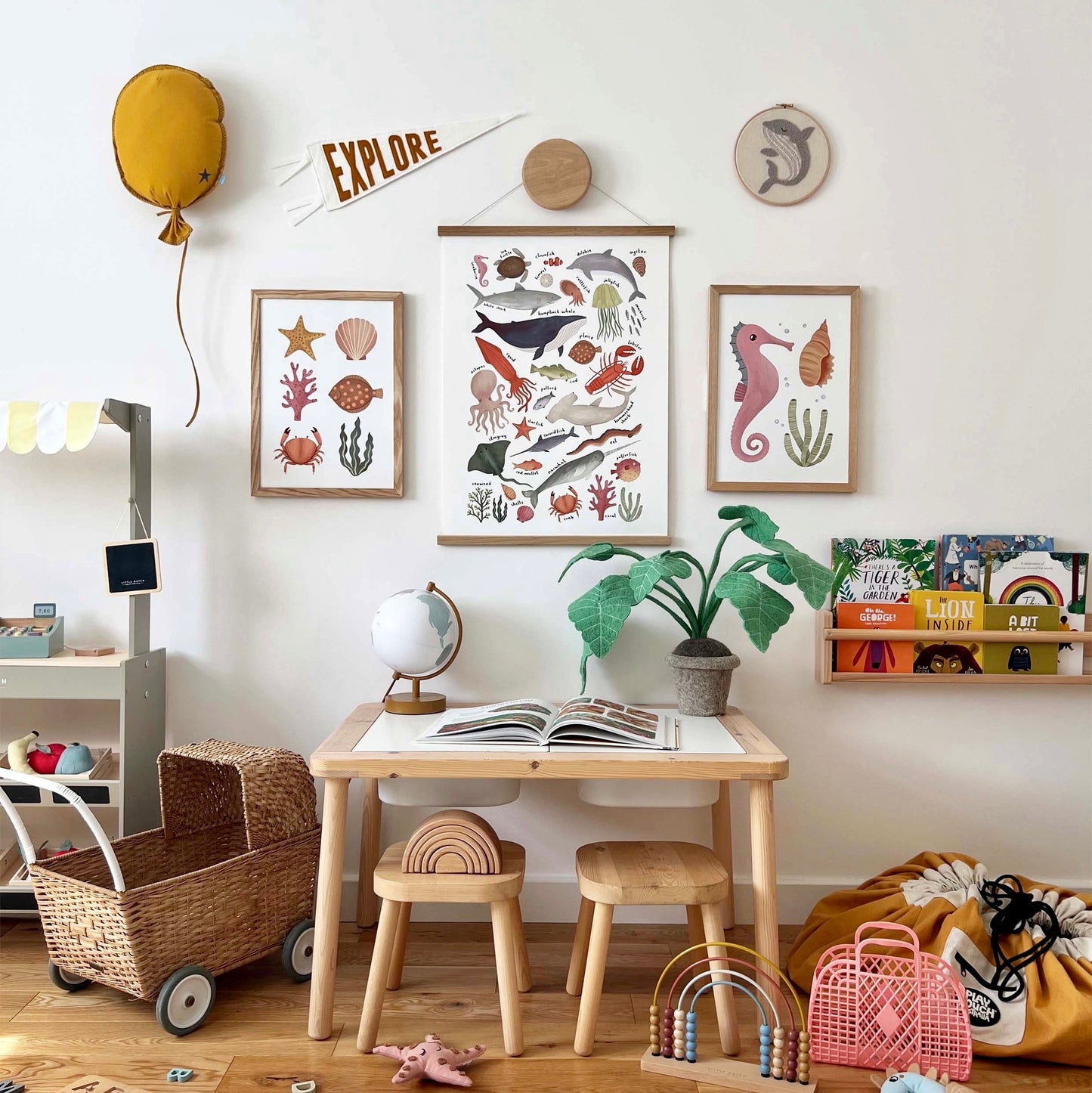 Kid of the Village Under the Sea Art Print