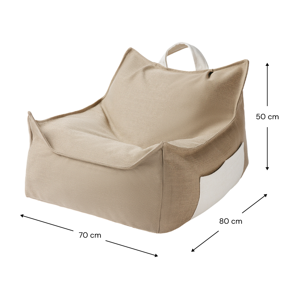 Wigiwama Outdoor Beanbag Chair - Dune