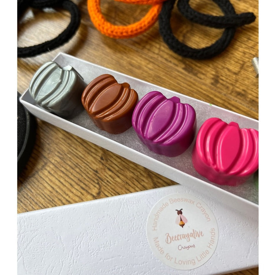 Beecrayative Beeswax Crayons - Pumpkins - Box of 10