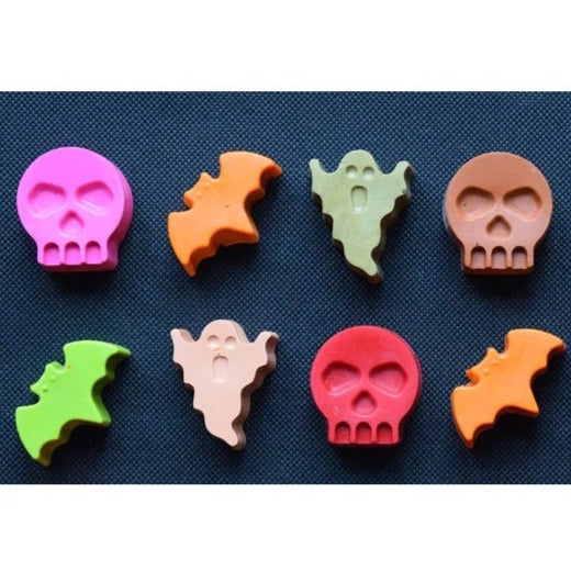 Beecrayative Beeswax Crayons - Halloween Crayons Box of 8