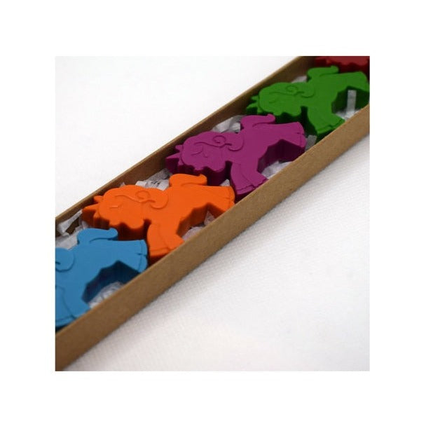 Beecrayative Beeswax Crayons - Small Unicorns - Box of 10