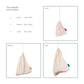 Wild & Stone Reusable Organic Cotton Produce Bags - Pack of 3
