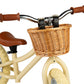 Bigjigs Balance Bike with Basket - Cream