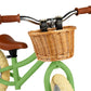 Bigjigs Balance Bike with Basket - Green