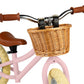 Bigjigs Balance Bike with Basket - Pink