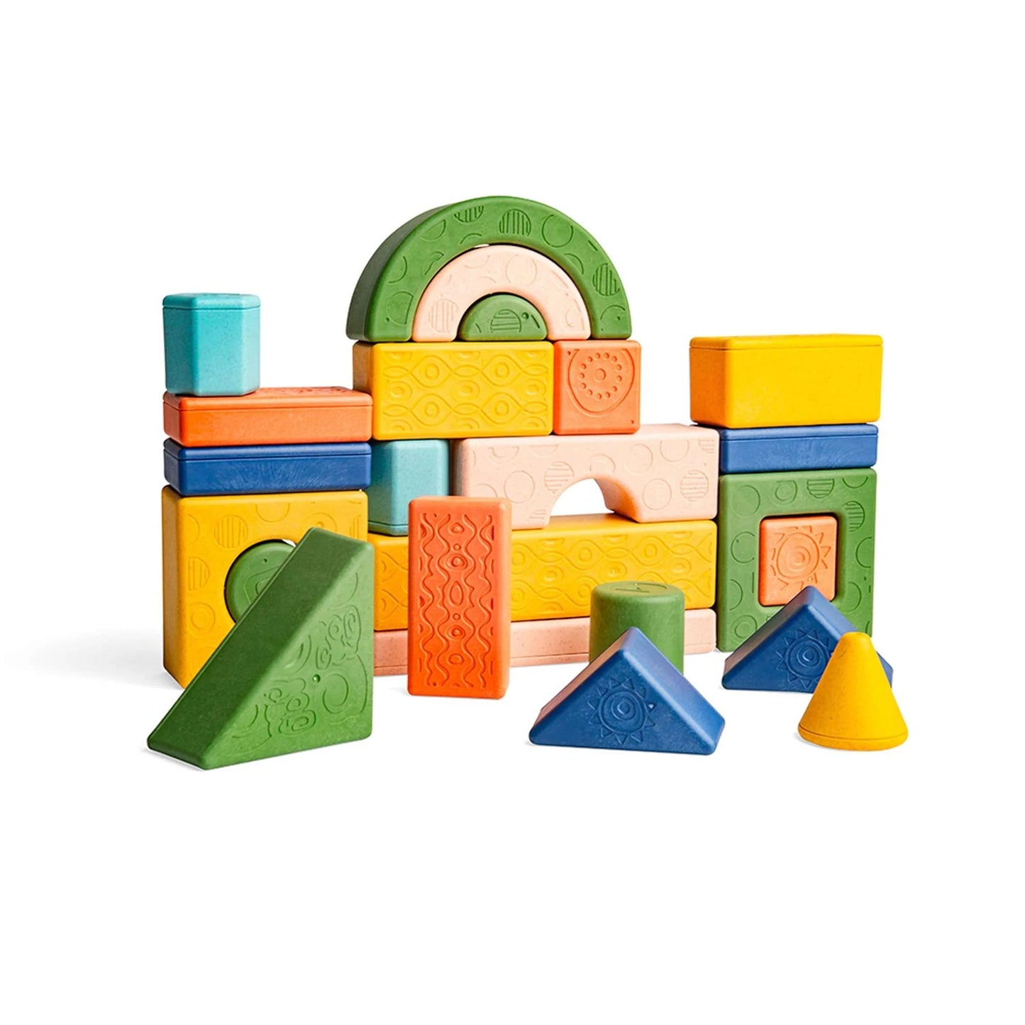 Tiger Tribe Rattle & Stack Blocks - Deluxe
