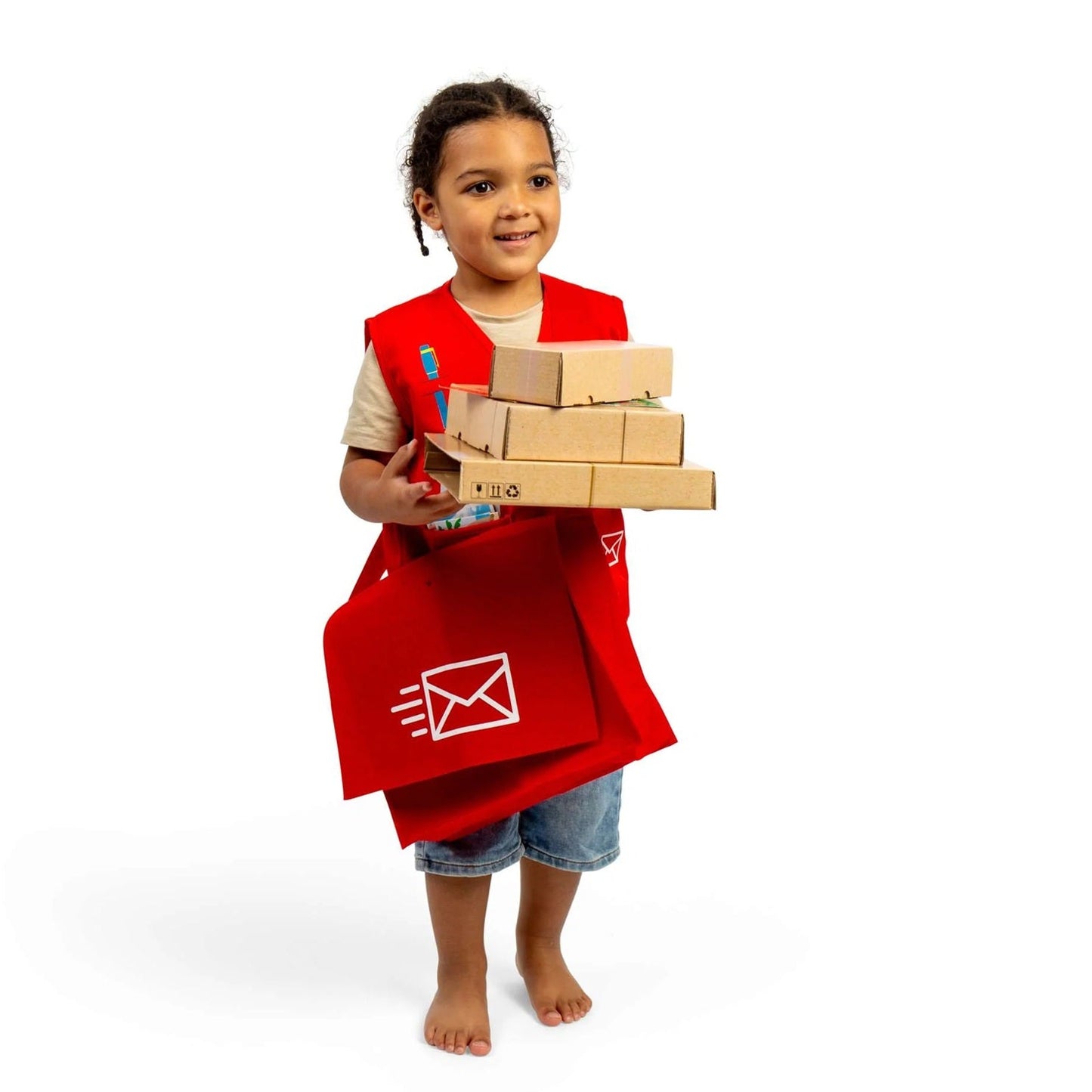 Bigjigs Mail Carrier Dress Up