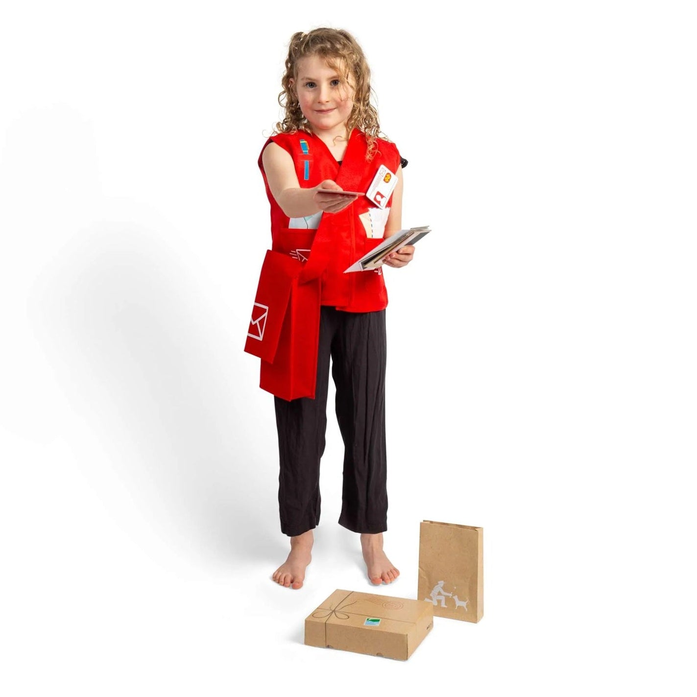 Bigjigs Mail Carrier Dress Up