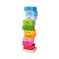 Bigjigs Wooden Stacking Number Tower