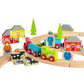 Bigjigs My First Wooden Train Set - 20 Pieces