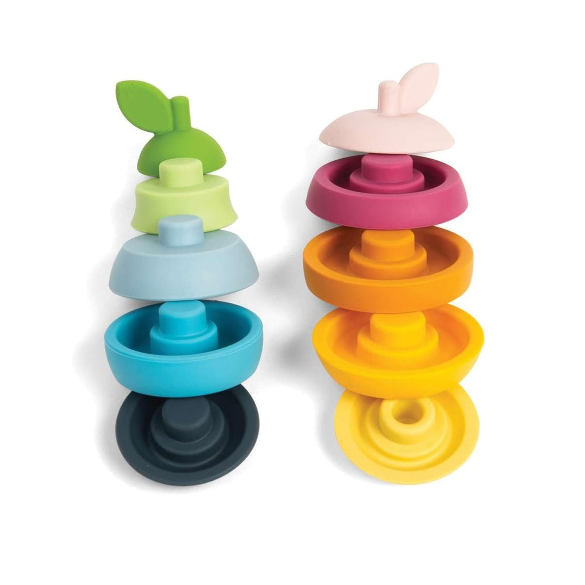 Bigjigs Silicone Stacking Apple & Pear