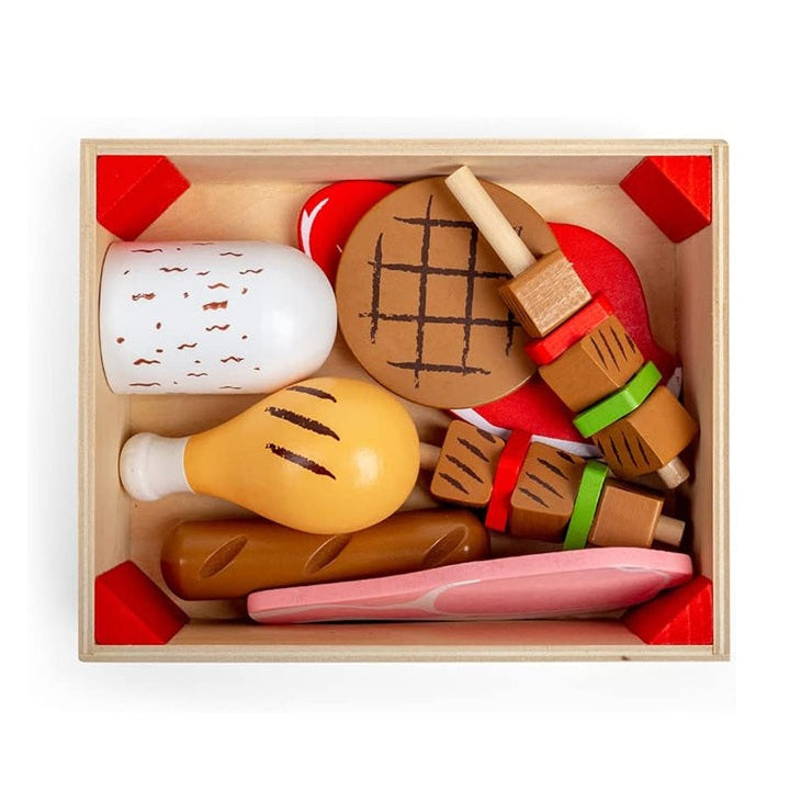Bigjigs Wooden Toy Meat Crate