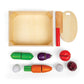 Bigjigs Wooden Toy Cutting Veg Crate