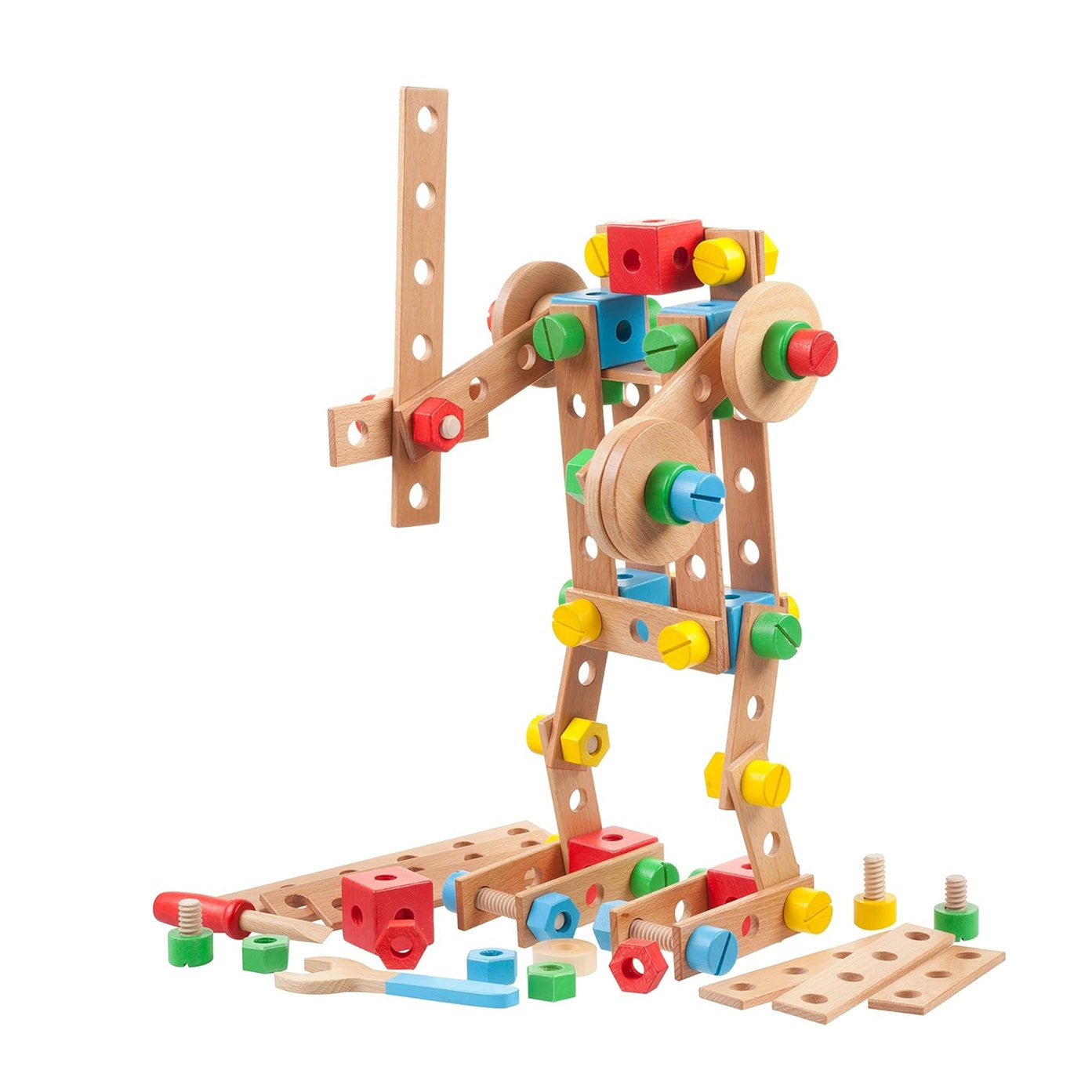 Tidlo Wooden Construction Playset