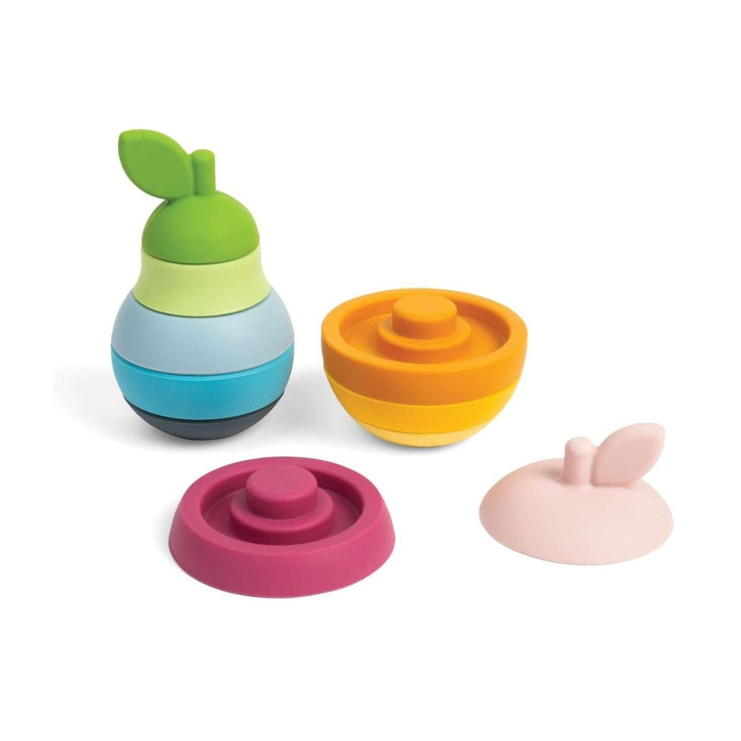 Bigjigs Silicone Stacking Apple & Pear