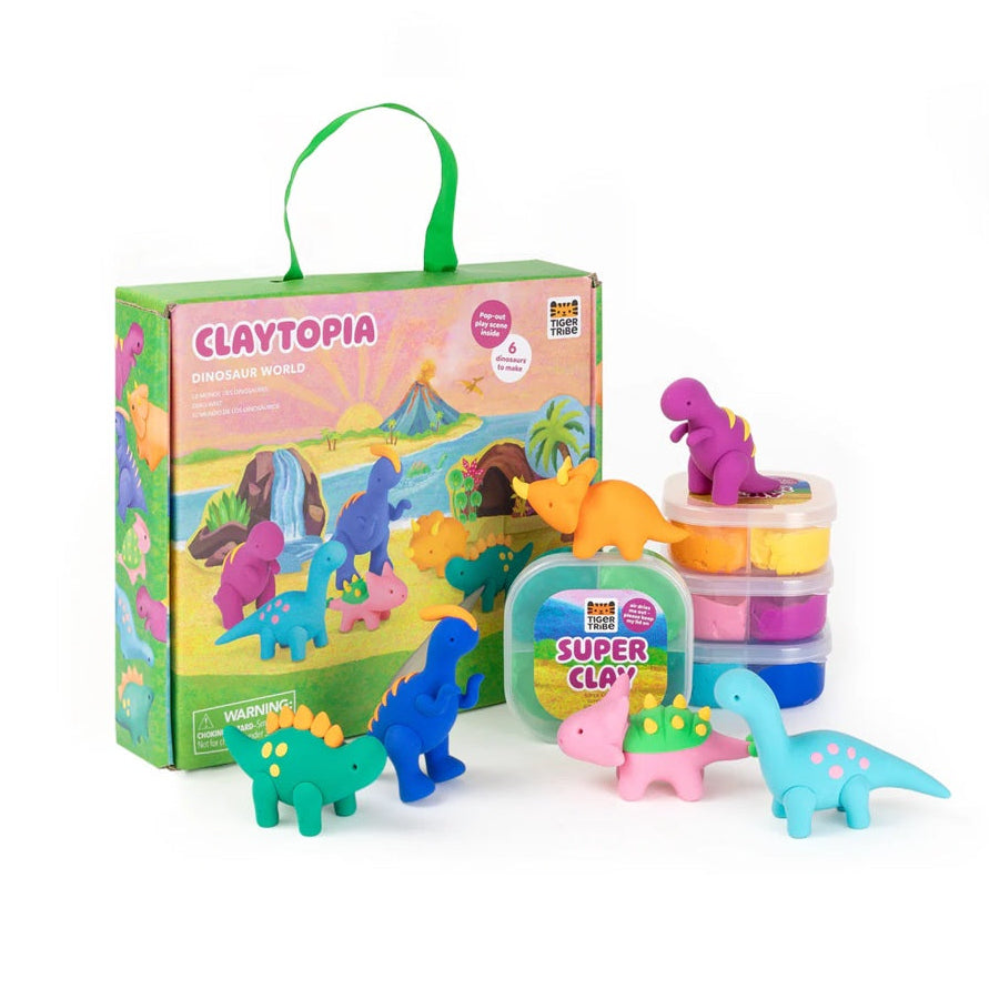 Tiger Tribe Claytopia - Dinosaur World