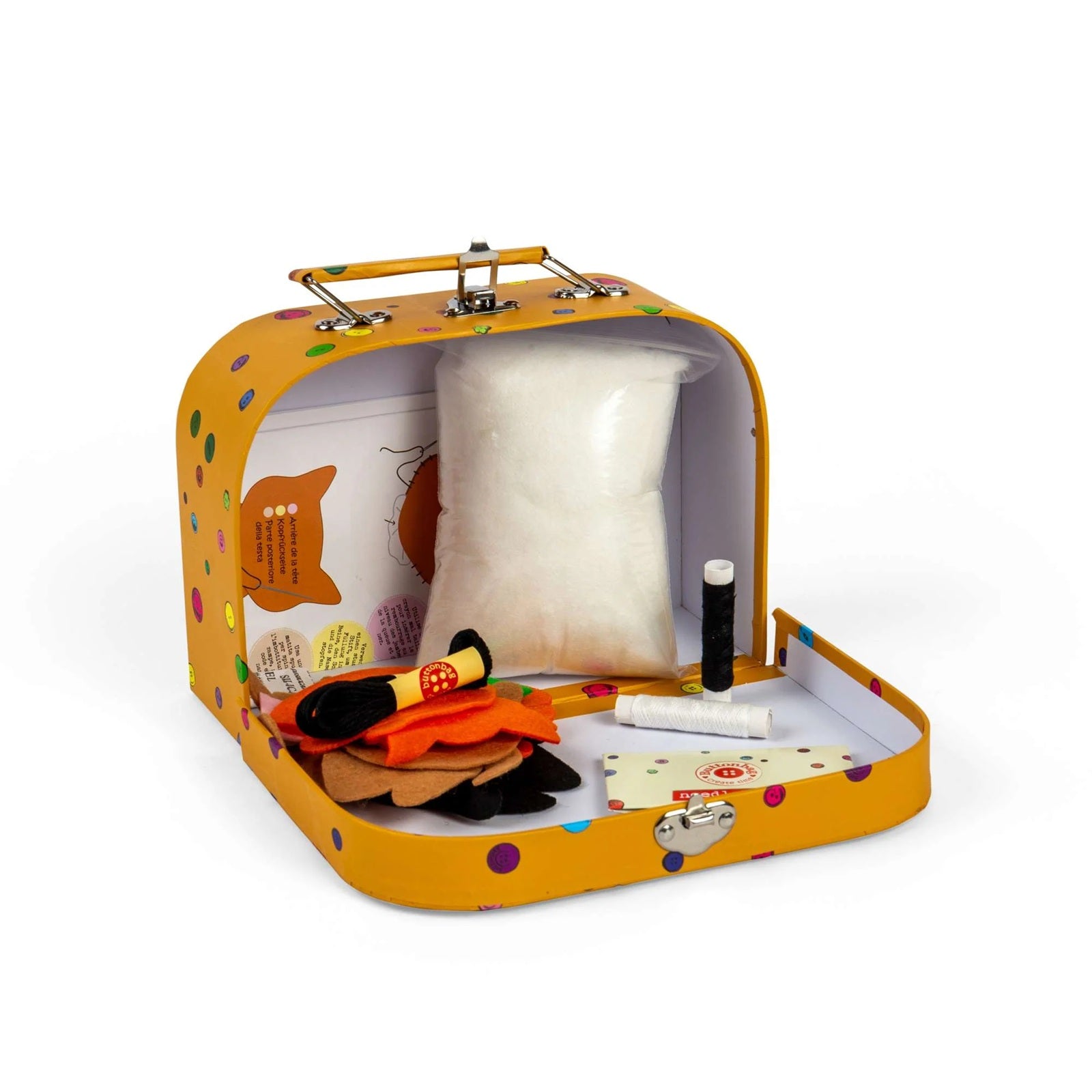 Buttonbag Kitten Crew Case Craft Kit