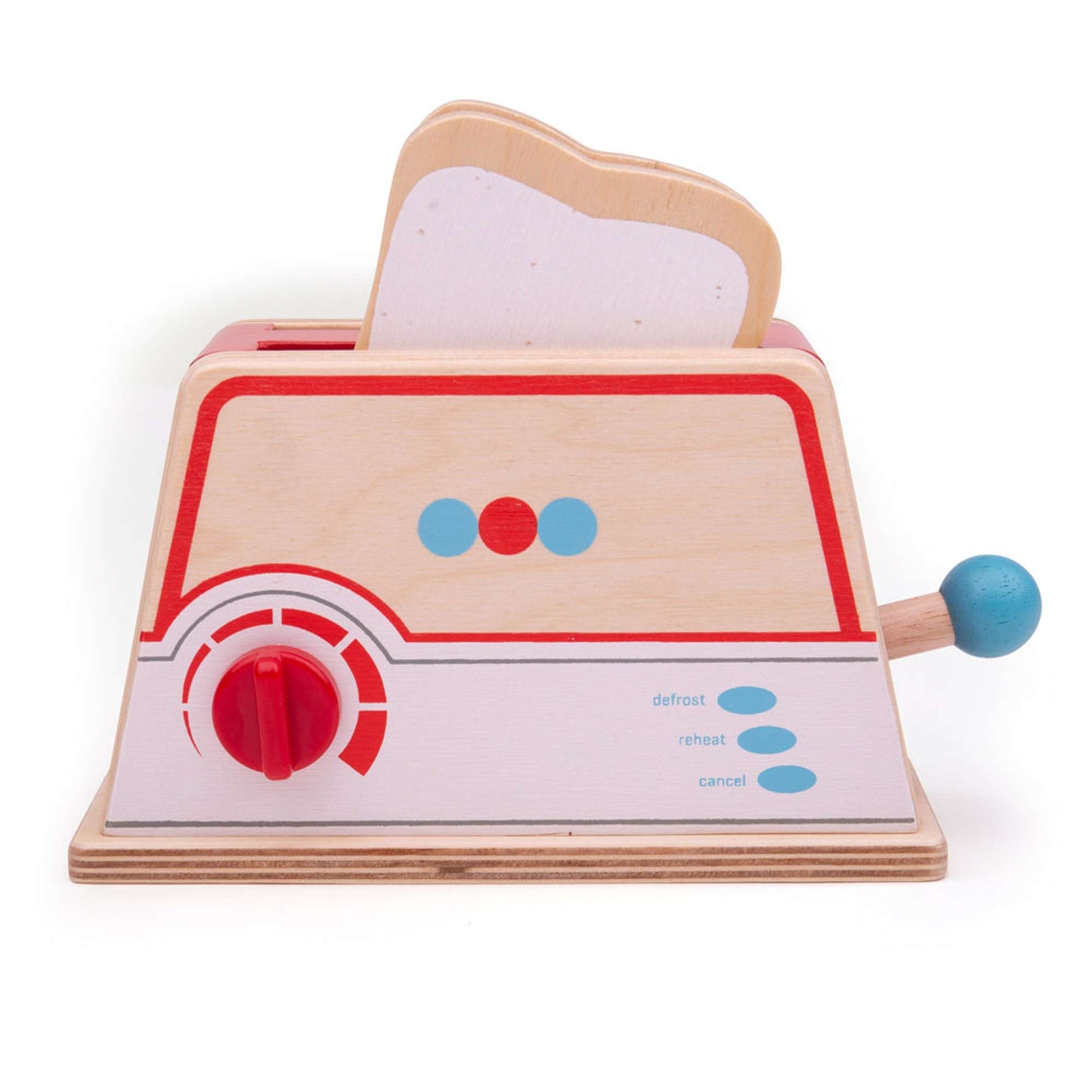 Bigjigs Wooden Toy Toaster