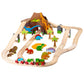 Bigjigs Rail Wooden Dinosaur Train Set