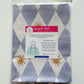 Bobbin & Bumble Highchair Splash Mat - Blue Harlequin
