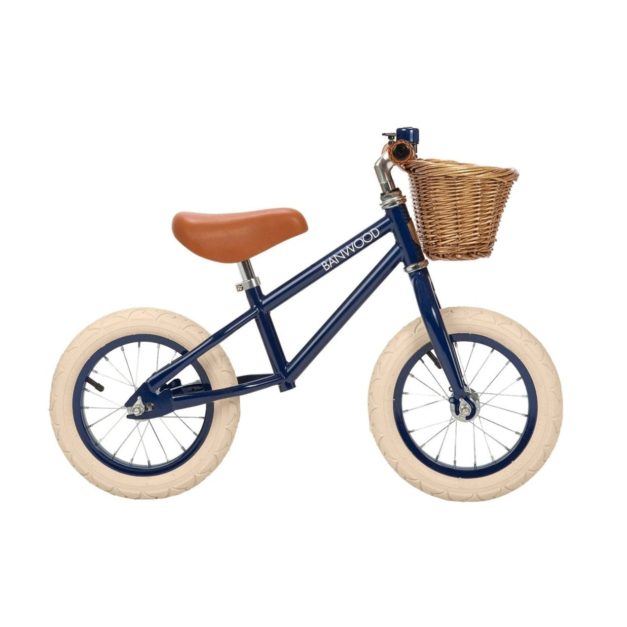 Banwood Balance Bike & Basket - Navy