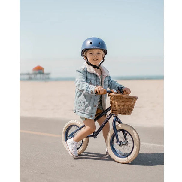 Banwood Balance Bike & Basket - Navy