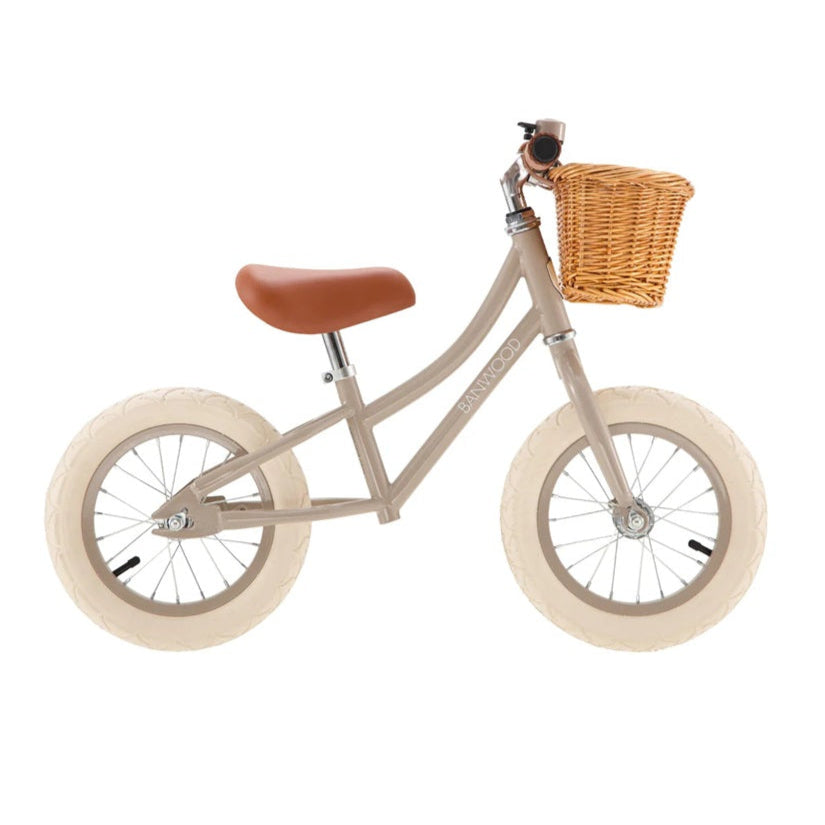 Banwood Balance Bike & Basket - Beige