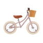 Banwood Balance Bike & Basket - Dusty Pink