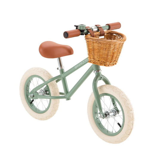 Banwood Balance Bike & Basket - Forest