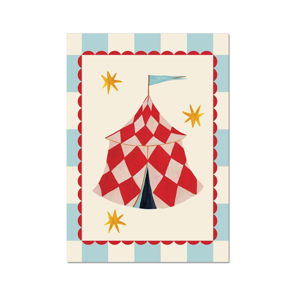 Kid of the Village The Big Top Art Print