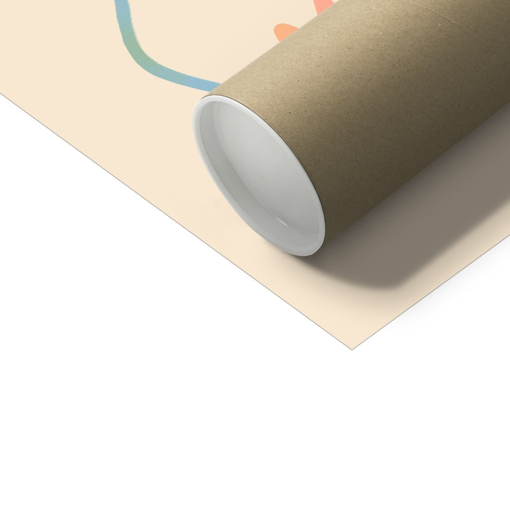 Kid of the Village Let's be Mermaids Art Print