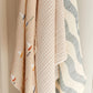 Dear April Mio 3-Pack Organic Muslin Cloths - Waves