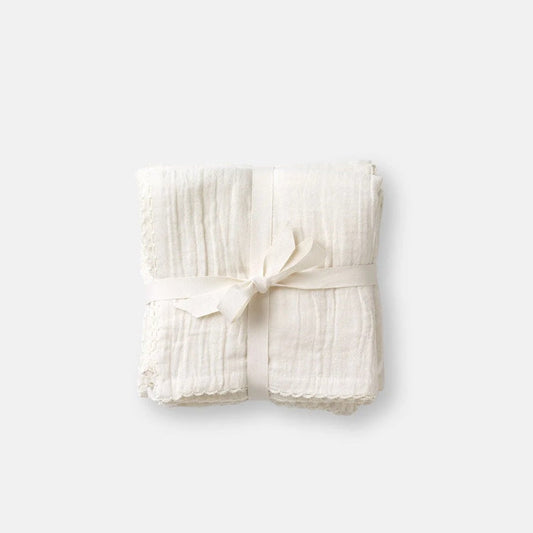 Dear April Mio 3-Pack Organic Muslin Cloths - Pure Nature