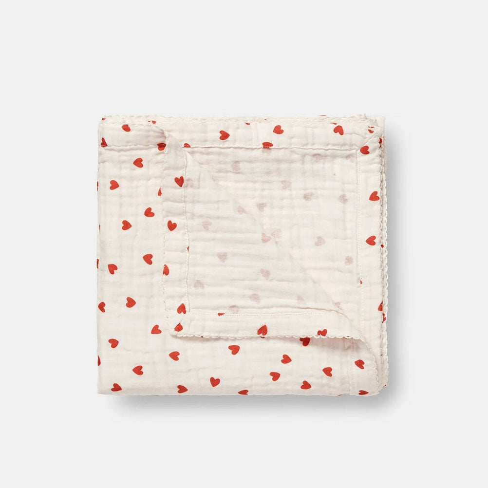 Dear April Murray Organic Muslin Swaddle - Little Love