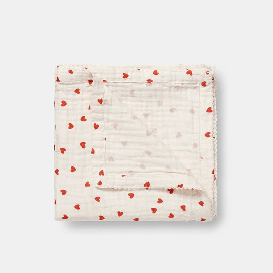 Dear April Murray Organic Muslin Swaddle - Little Love