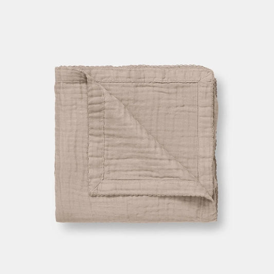 Dear April Murray Organic Muslin Swaddle - Little Mouse