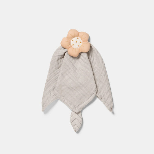 Dear April Fleur Organic Muslin Cuddle Cloth - Little Mouse